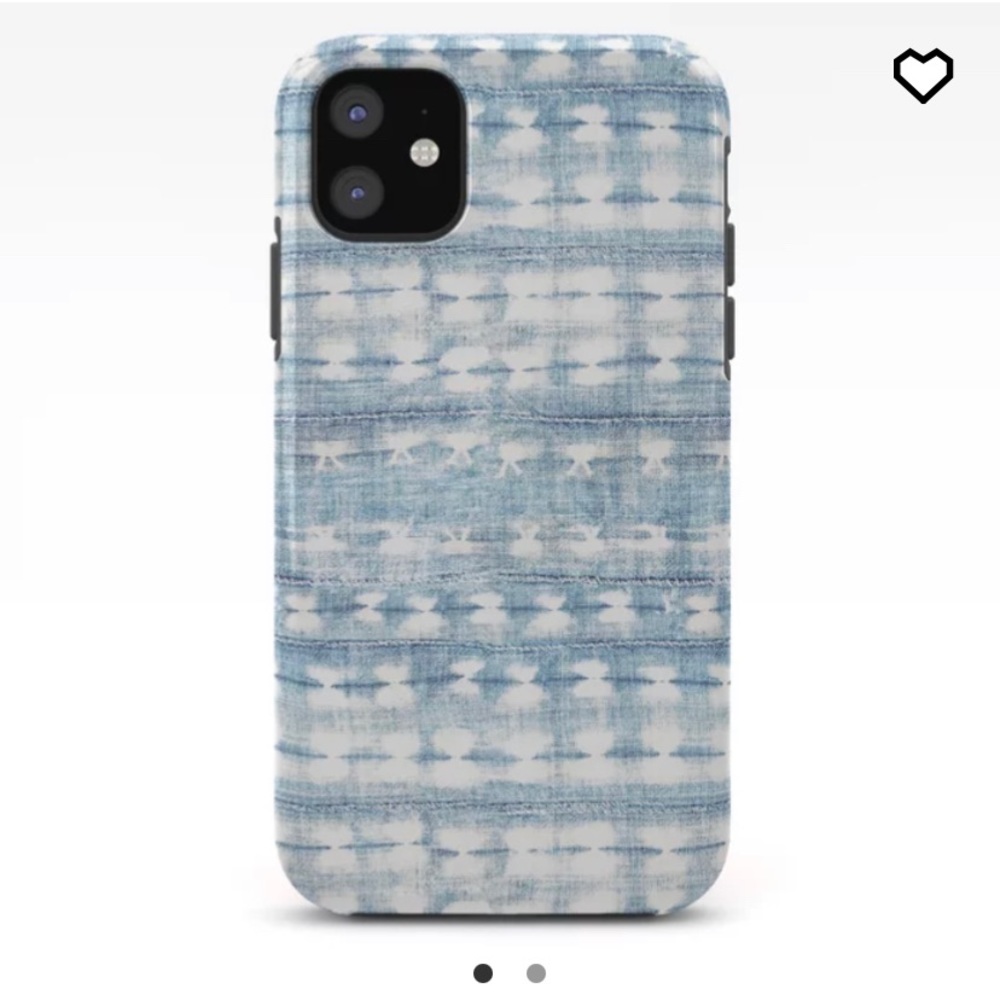Washed Indigo Tough Phone Case - iPhone 11PRO MAX